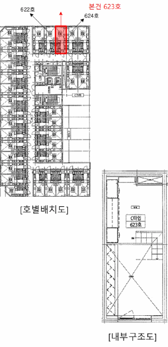 경기도 남양주시 다산동 6061 다산중원듀플렉스 6층623호 외 1필지 오피스텔(주거) 경매 사진 15