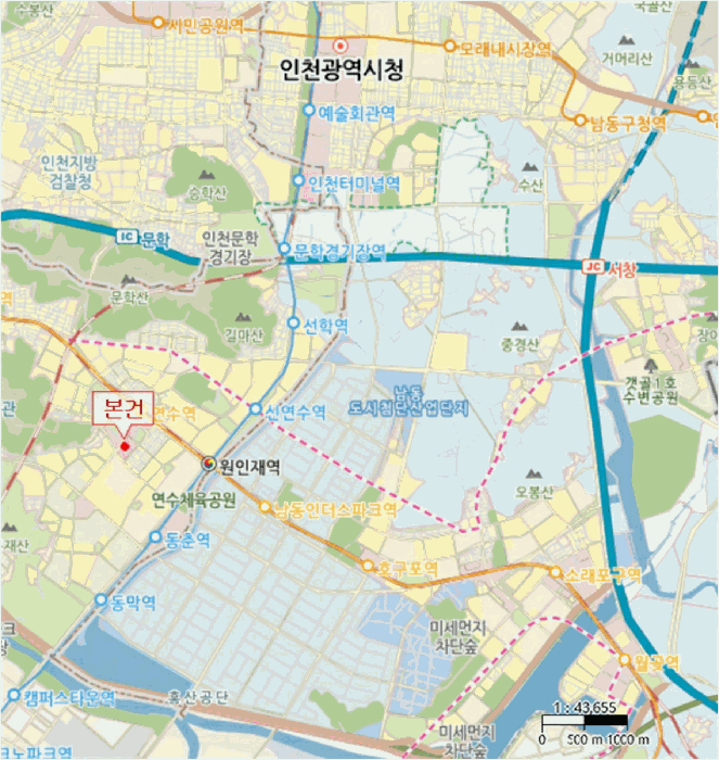 인천 연수구 연수동 597-4, 5층532호 (연수동,연수프라자) 도시형생활주택 경매 사진 11