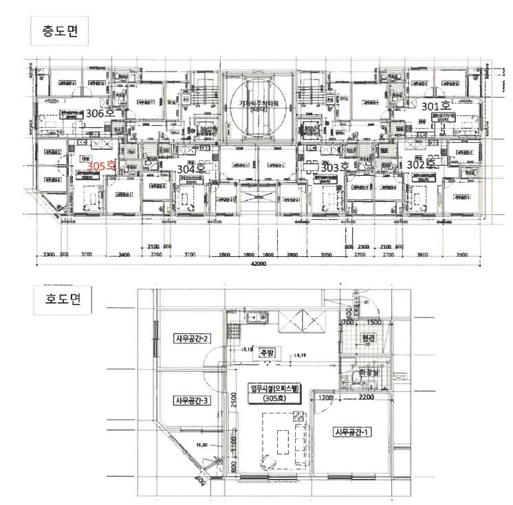인천광역시 부평구 부평동 407-9 타워팰리스 비동 3층305호 오피스텔 경매 사진 20