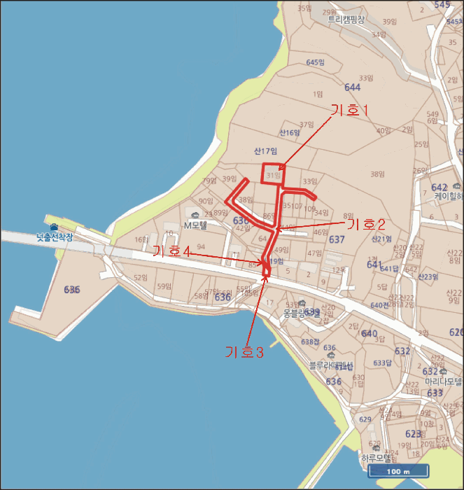 인천광역시 옹진군 영흥면 선재리 636-31 외 3필지 임야 경매 사진 9