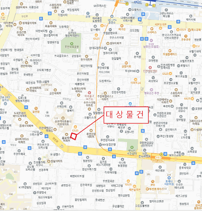 인천광역시 미추홀구 주안동 199-9 아르누보 101 9층903호 외 1필지 오피스텔(주거) 경매 사진 12