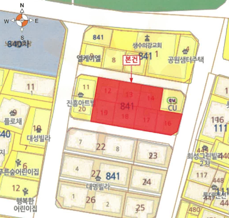 인천광역시 남동구 만수동 841-12 로얄카운티 11층1104호 외 6필지 오피스텔(주거) 경매 사진 11