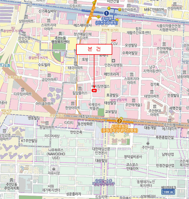 인천광역시 미추홀구 주안동 206-29 센트럴탑 7층702호 오피스텔 경매 사진 30