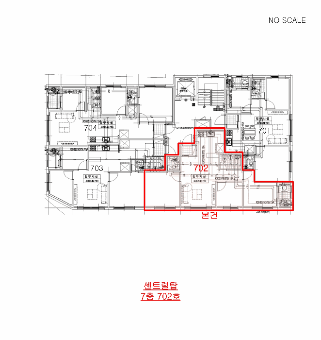 인천광역시 미추홀구 주안동 206-29 센트럴탑 7층702호 오피스텔 경매 사진 31