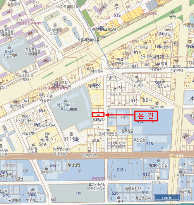인천광역시 계양구 효성동 547-4 3동 1층102호 다세대(빌라) 경매 사진 22