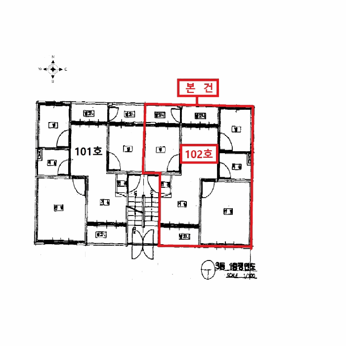 인천광역시 계양구 효성동 547-4 3동 1층102호 다세대(빌라) 경매 사진 20