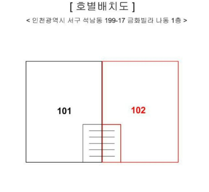 인천광역시 서구 석남동 199-17 금화빌라 나동 102호 다세대(빌라) 경매 사진 24