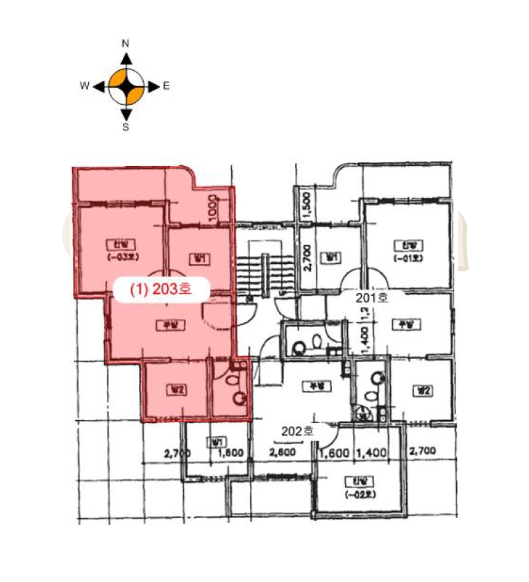 인천광역시 서구 공촌동 316 주천그린빌라 2층203호 다세대(빌라) 경매 사진 17