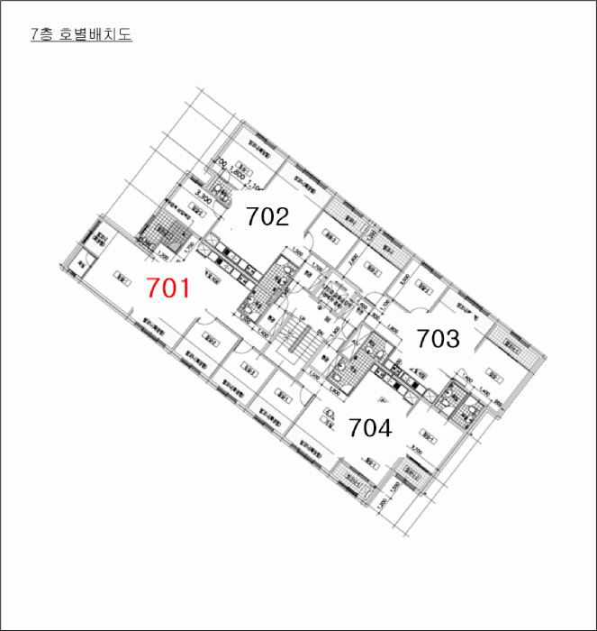 인천광역시 남동구 만수동 109-89 렉스빌리지 7층701호 외 1필지 연립주택 경매 사진 10