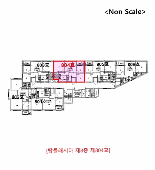 인천광역시 미추홀구 숭의동 118-18 탑클래시아 8층804호 오피스텔 경매 사진 22