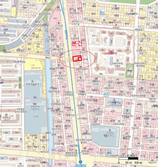 인천 부평구 부평동 431-15, 12층1215호 (부평동,헤리움노블레스) 외 1필지 도시형생활주택 경매 사진 10