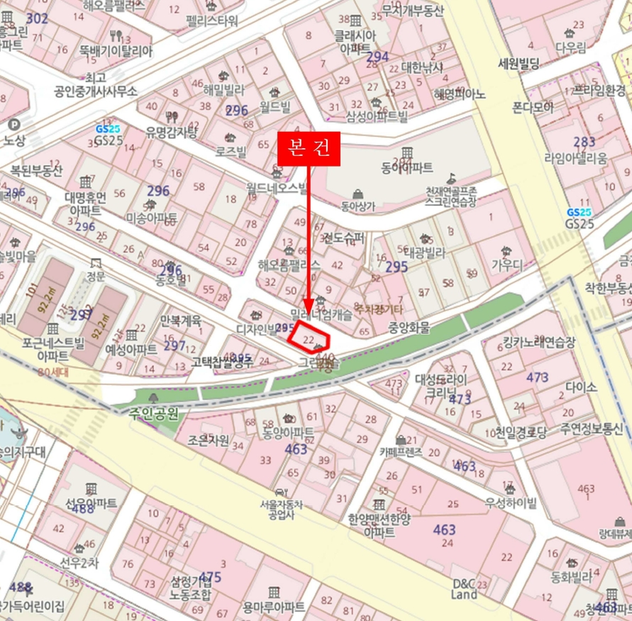 인천광역시 미추홀구 숭의동 295-22 그린캐슬 4층401호 다세대(빌라) 경매 사진 25