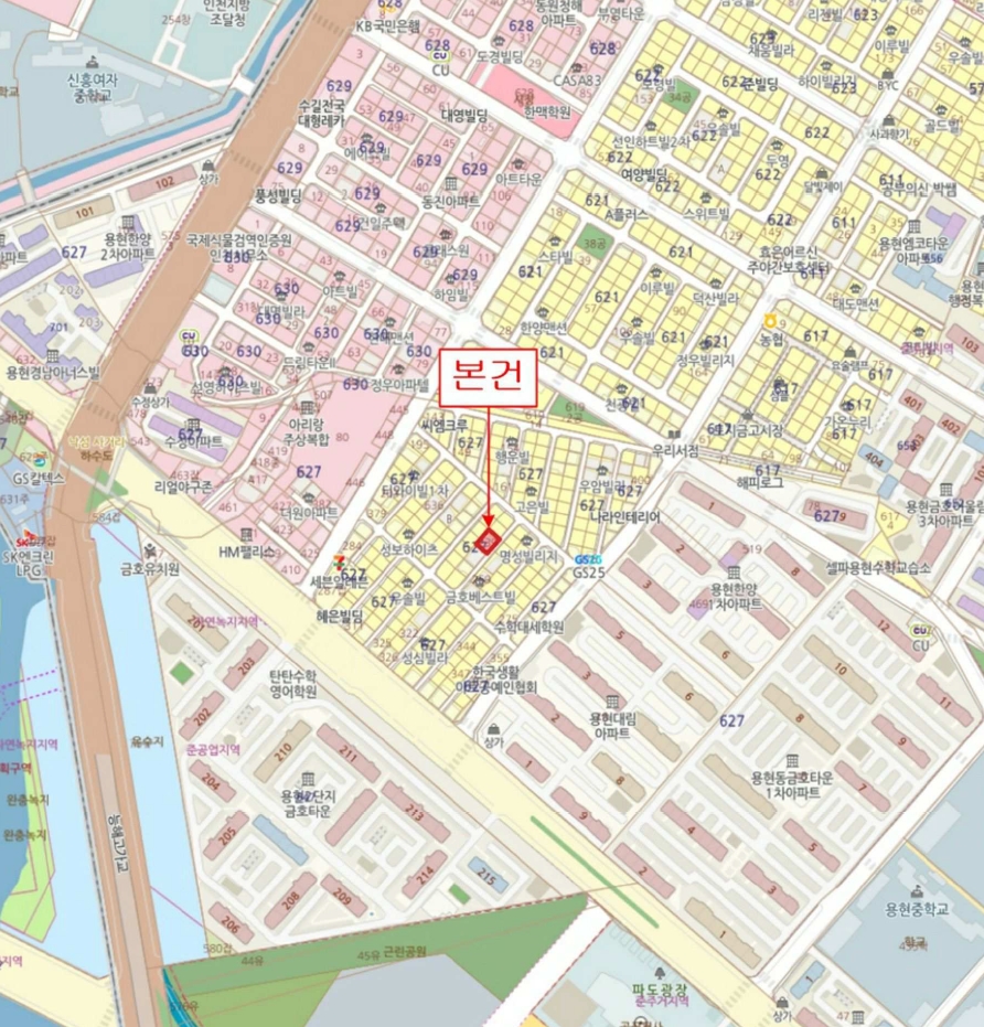 인천광역시 미추홀구 용현동 627-239 엘리시아 1동 2층202호 다세대(빌라) 경매 사진 15