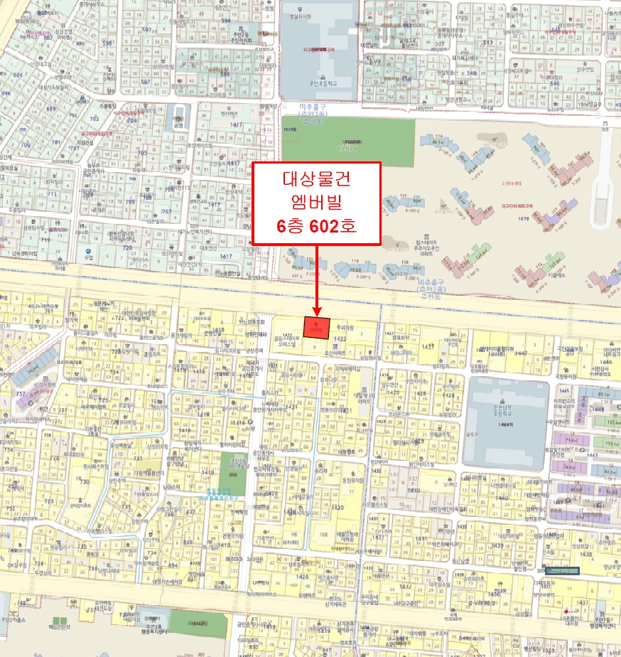인천광역시 미추홀구 주안동 1422-1 엠버빌 6층602호 오피스텔 경매 사진 29