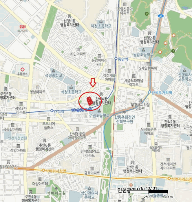 인천광역시 남동구 간석동 585 나동 5층504호 외 4필지 아파트 경매 사진 9