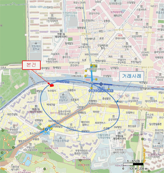 인천광역시 부평구 부평동 750-101 더레지던스 4층401호 외 2필지 오피스텔(주거) 경매 사진 10