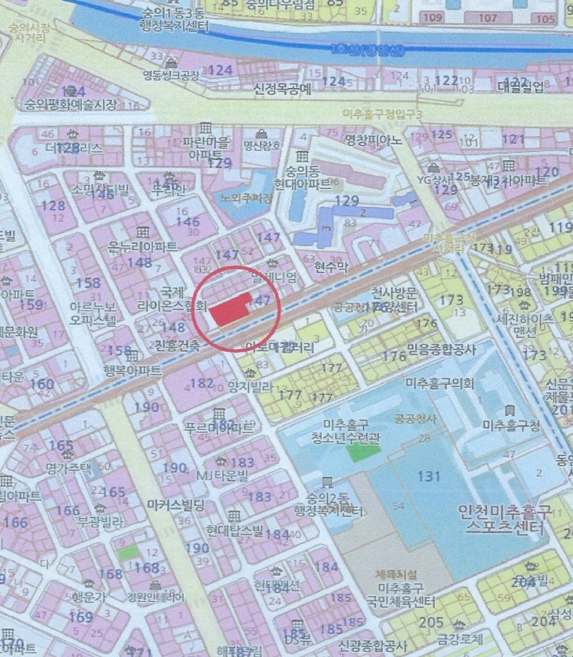 인천 미추홀구 숭의동 147-33, 12층1202호 (숭의동,더센트로드) 오피스텔(주거) 경매 사진 9