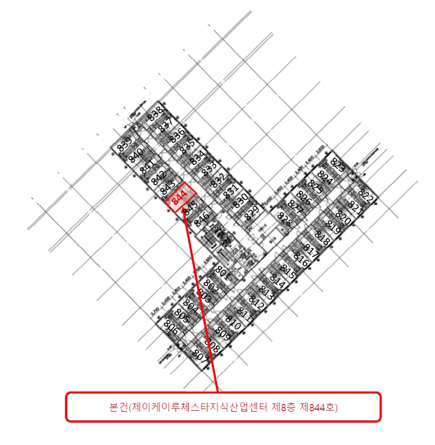 인천광역시 남동구 남촌동 624-3 제이케이루체스타지식산업센터 8층844호 오피스텔 경매 사진 17