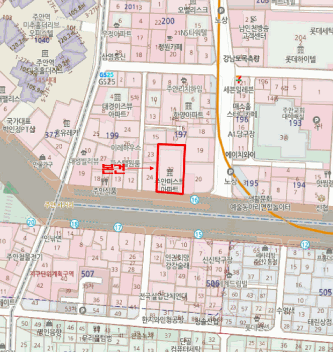 인천광역시 미추홀구 주안동 197-22 퍼스트아파트 5층506호 아파트 경매 사진 22