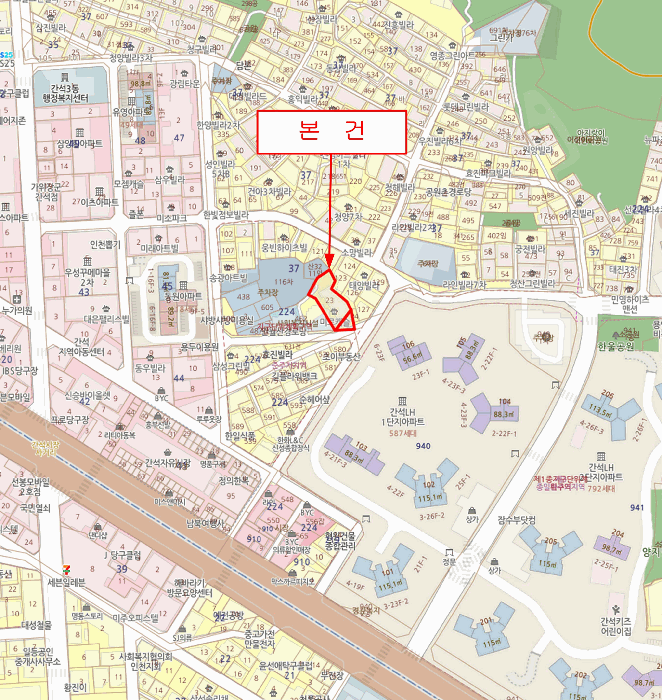 인천광역시 남동구 간석동 224-12 미르캐슬 5층503호 외 1필지 오피스텔(주거) 경매 사진 13