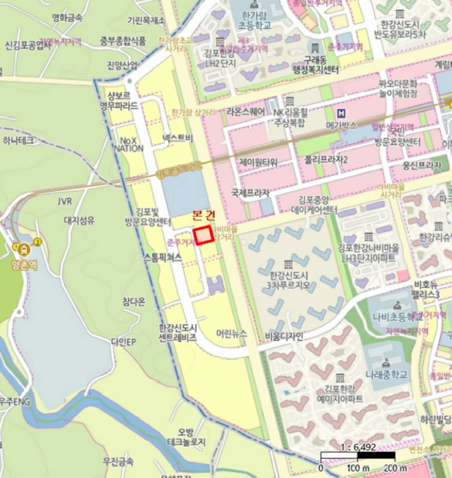경기도 김포시 구래동 6871-46 스위트엠아크라시티2차 비동 6층 618호 오피스텔 경매 사진 22