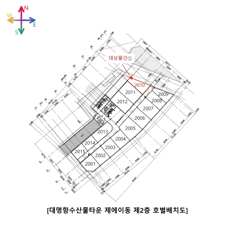 경기도 김포시 대곶면 대명리 487-21 대명항수산물타운 에이동 2층2010호 근린상가 경매 사진 14