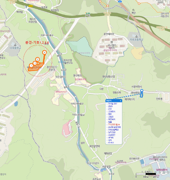 경기도 용인시 기흥구 지곡동 568-1 외 2필지 공장 경매 사진 57