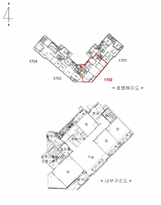 경기도 화성시 산척동 718 동탄 더 레이크 팰리스 2564동 17층1702호 아파트 경매 사진 24