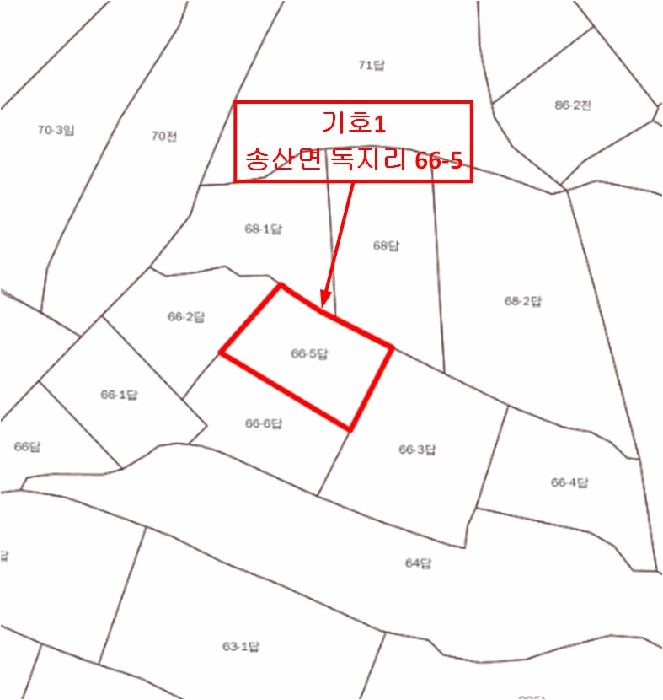 경기도 화성시 송산면 독지리 66-5 답 경매 사진 7