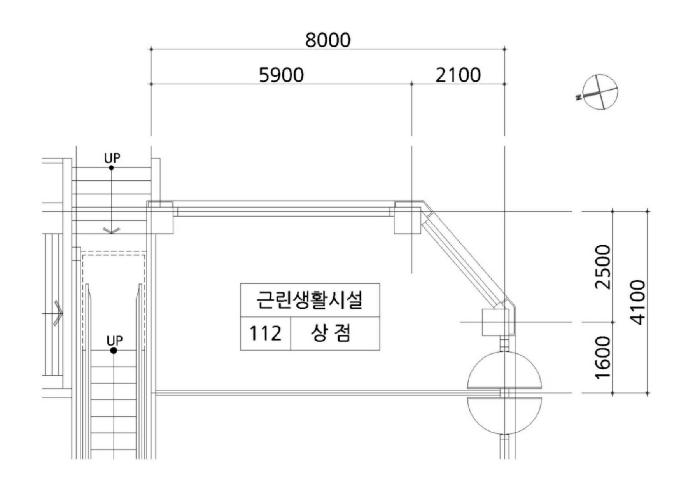 경기도 용인시 수지구 죽전동 1343-2 단국프라자 1층112호 외 1필지 근린상가 경매 사진 9