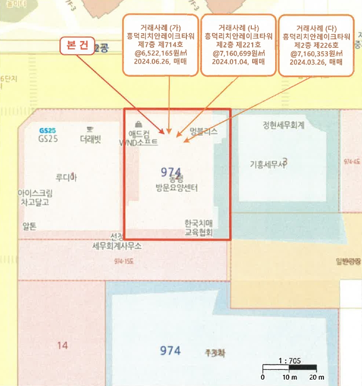 경기도 용인시 기흥구 영덕동 974-2 흥덕리치안레이크타워 10층1001호 오피스텔 경매 사진 43