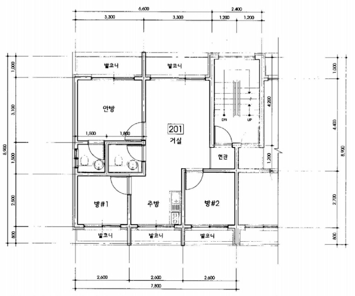 경기 수원시 팔달구 인계동 990-17, 2층201호 (인계동,가람주택) 다세대주택 경매 사진 9