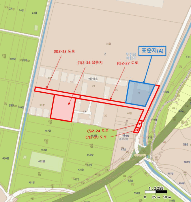경기도 화성시 우정읍 매향리 2-34 외 4필지 분뇨및쓰레기처리 경매 사진 25