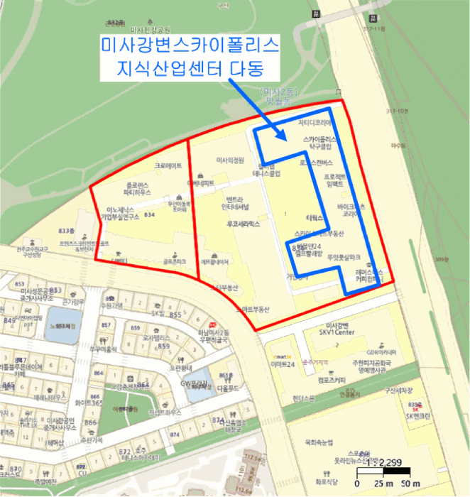 경기 하남시 망월동 834, 10층다1038호 (망월동,미사강변스카이폴리스지식산업센터) 외 1필지 지식산업센터 경매 사진 18