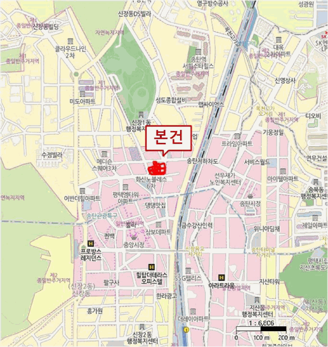 경기 평택시 신장동 324-37, 2층201호 (신장동,화신노블레스6차) 외 19필지 오피스텔(주거) 경매 사진 11
