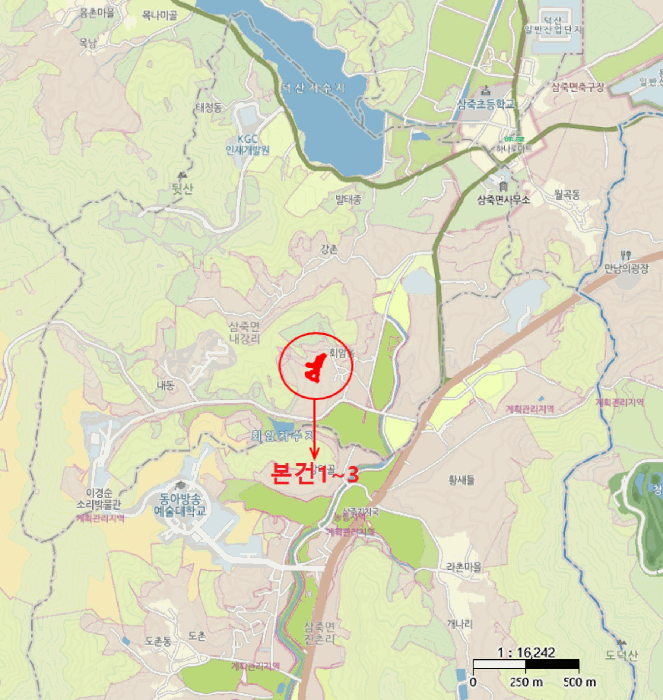 경기도 안성시 삼죽면 내강리 157-1 대지 경매 사진 17