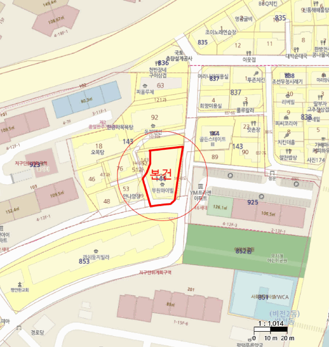 경기도 평택시 비전동 144-38 2층201호 외 1필지 연립주택 경매 사진 11