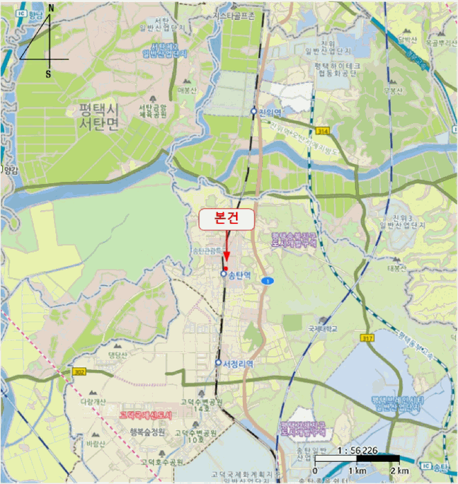 경기도 평택시 신장동 238-20 대준블루온3 8층808호 외 2필지 도시형생활주택 경매 사진 10