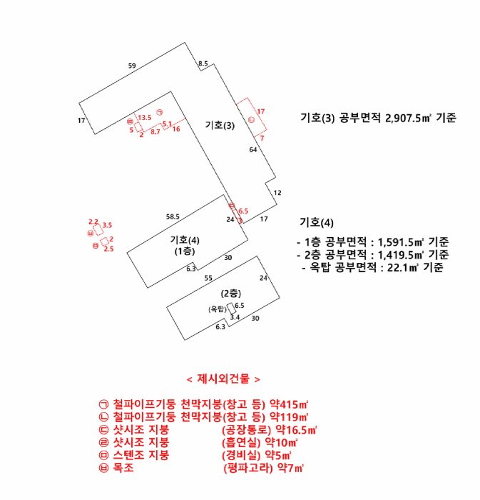 경기도 평택시 청북읍 삼계리 402-7 외 4필지 공장 경매 사진 93