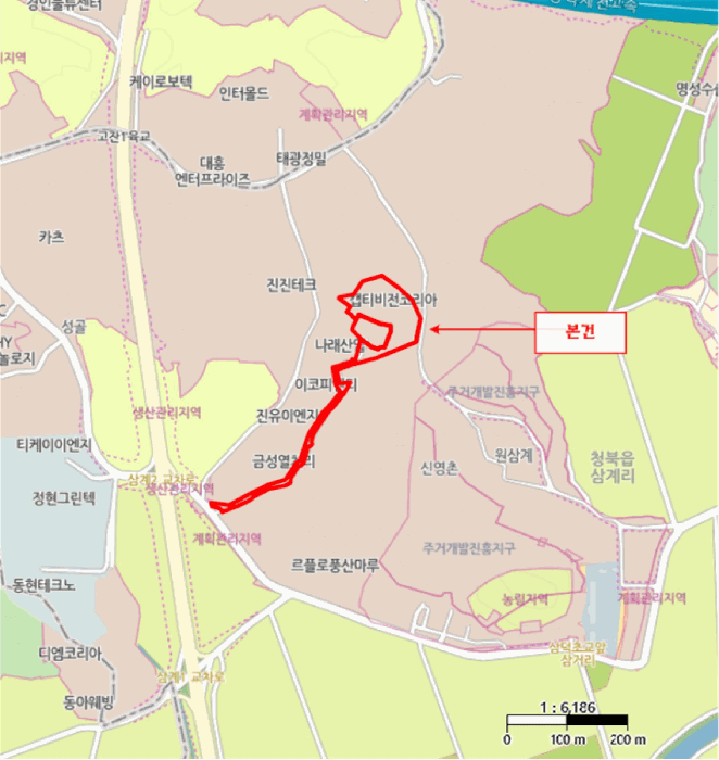 경기도 평택시 청북읍 삼계리 402-7 외 4필지 공장 경매 사진 95