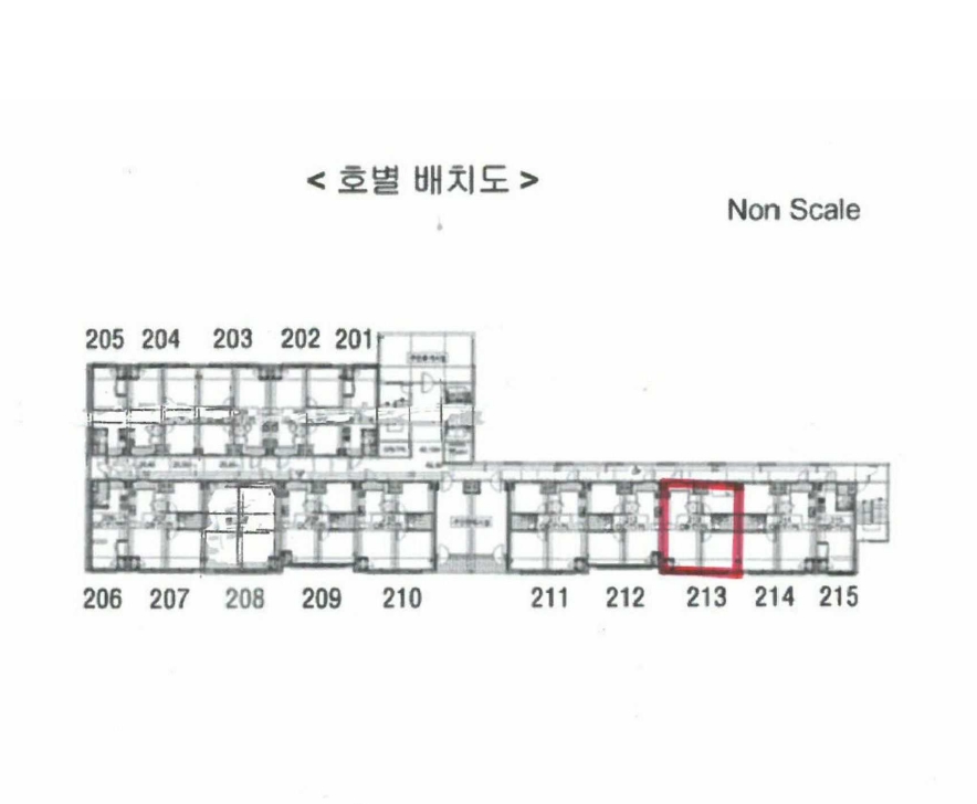 경기 안산시 단원구 선부동 1087-16, 2층213호 (선부동,보광그랑베르) 오피스텔(주거) 경매 사진 11