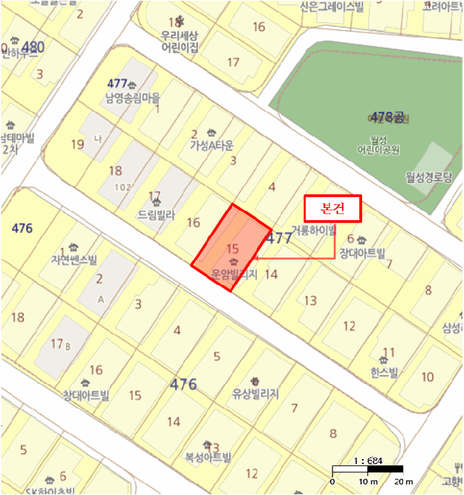 경기도 안산시 상록구 월피동 477-15 4층401호 다세대(빌라) 경매 사진 23