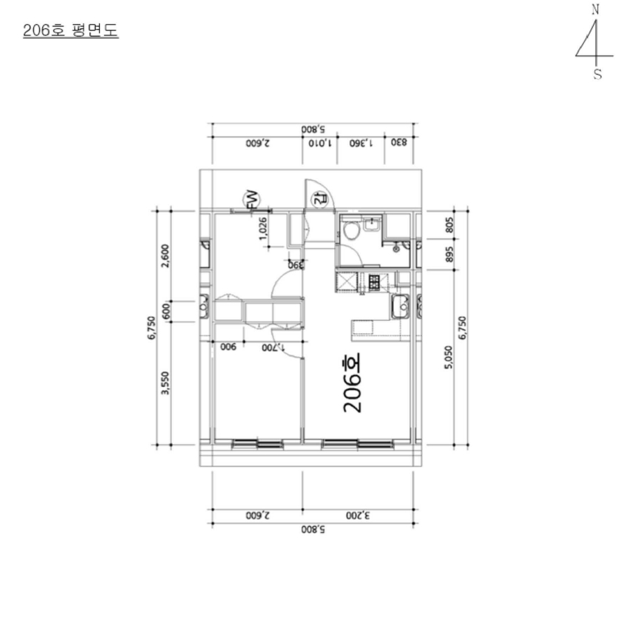 경기도 안산시 단원구 초지동 743-7 에비뉴시티오피스텔 2층206호 오피스텔 경매 사진 33