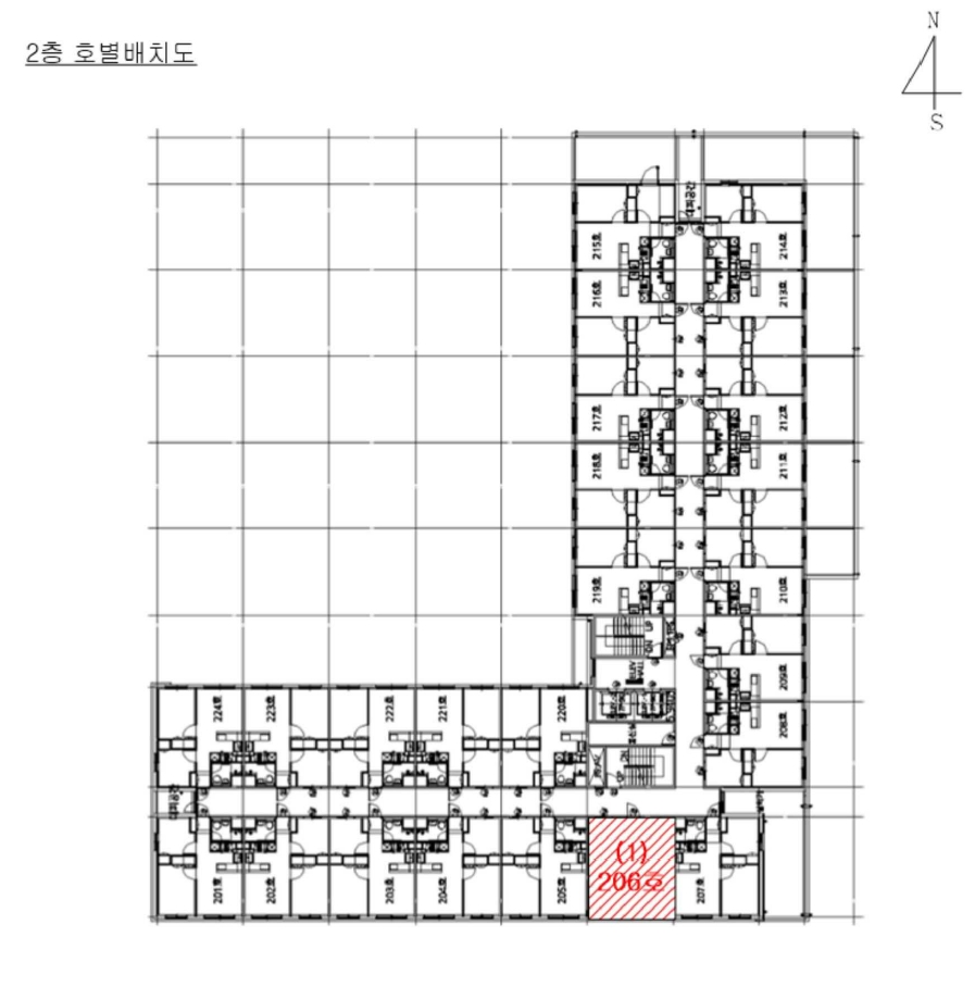 경기도 안산시 단원구 초지동 743-7 에비뉴시티오피스텔 2층206호 오피스텔 경매 사진 35