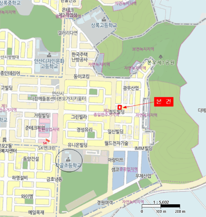 경기도 안산시 상록구 본오동 741-7 광장빌라 102동 지하층2호 다세대(빌라) 경매 사진 23