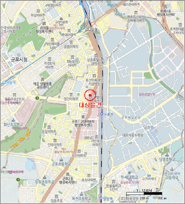 경기 군포시 당동 746-3, 12층1202호 (당동,더그레이트힐) 오피스텔(주거) 경매 사진 9