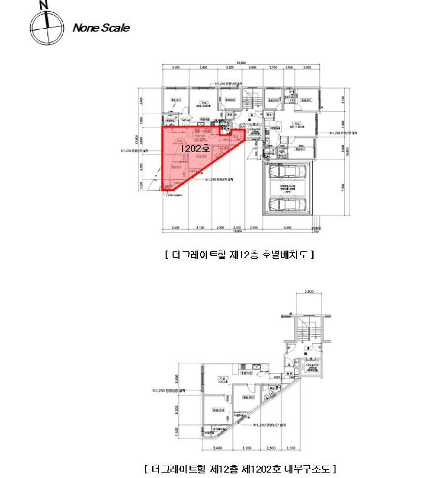 경기 군포시 당동 746-3, 12층1202호 (당동,더그레이트힐) 오피스텔(주거) 경매 사진 10