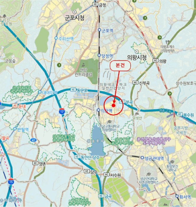 경기도 의왕시 삼동 462-32, 장미아파트 101동 2층202호 외 4필지 아파트 경매 사진 15