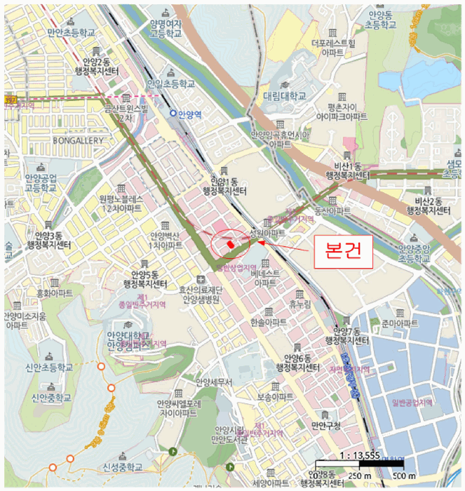 경기도 안양시 만안구 안양동 622-402 노블리앙비씨 4층403호 오피스텔 경매 사진 23