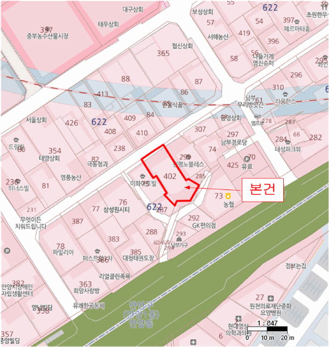 경기도 안양시 만안구 안양동 622-402 노블리앙비씨 4층403호 오피스텔 경매 사진 22